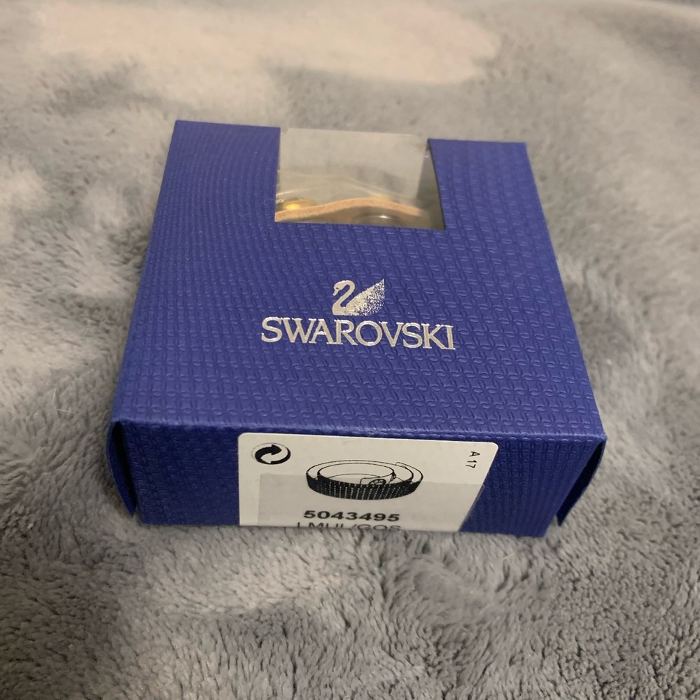 Cream Swarovski bracelet